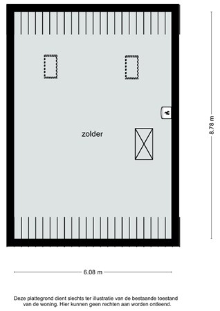 Floorplan - In de Kweddel 9, 6451 BS Schinveld